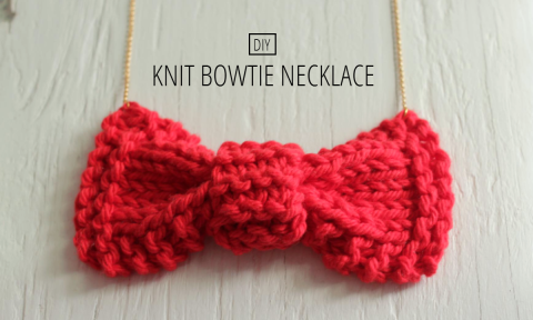 knit bow feature