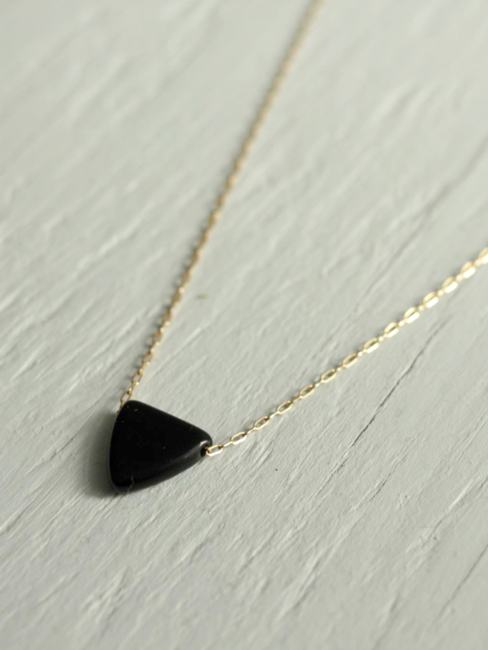 black arrow necklace