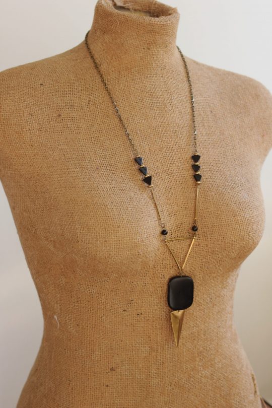 Necklace is adjustable from 27 to 30 inches