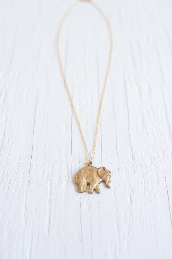 Elephant Charm Necklace