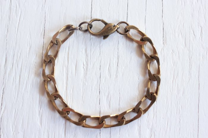 Bold chain link bracelet