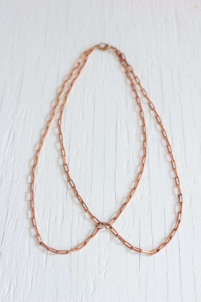 Unique handmade jewelry collar necklace